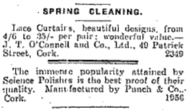 (Source Cork Examiner, 11 April 1924, p4)