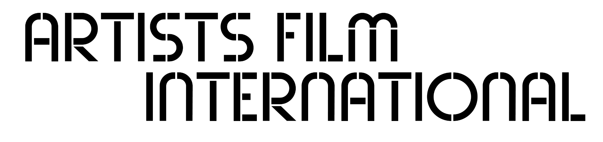 AFI 2026 Logo - Black on White