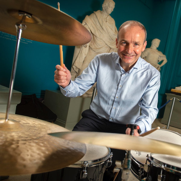 An Taoiseach, Micheál Martin T.D. visits Crawford Art Gallery PR