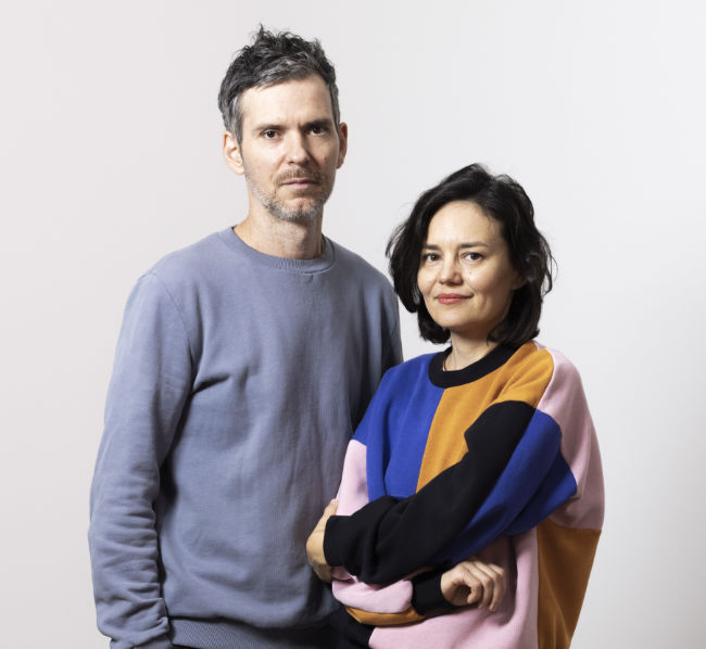 Anca Benera and Arnold Estefan. Photo_ Victoria Tomaschko, n.b.k.