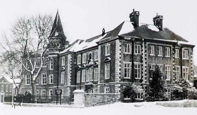 Crawford Art Gallery in snow