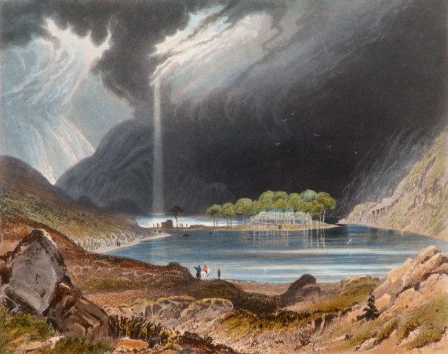 George Petrie, Gougane Barra, Co. Cork, 1835 web