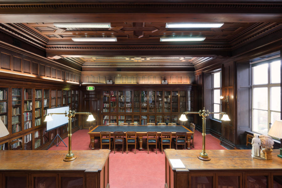 Library of Crawford Municipal School of Art (now Crawford Art Gallery). Photo: Jed Niezgoda.