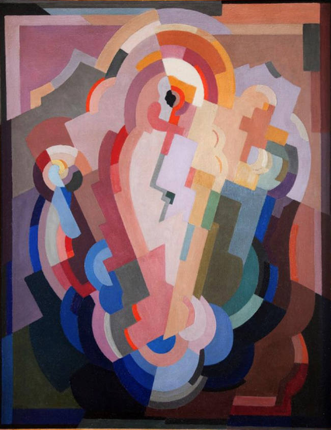 An abstract painting