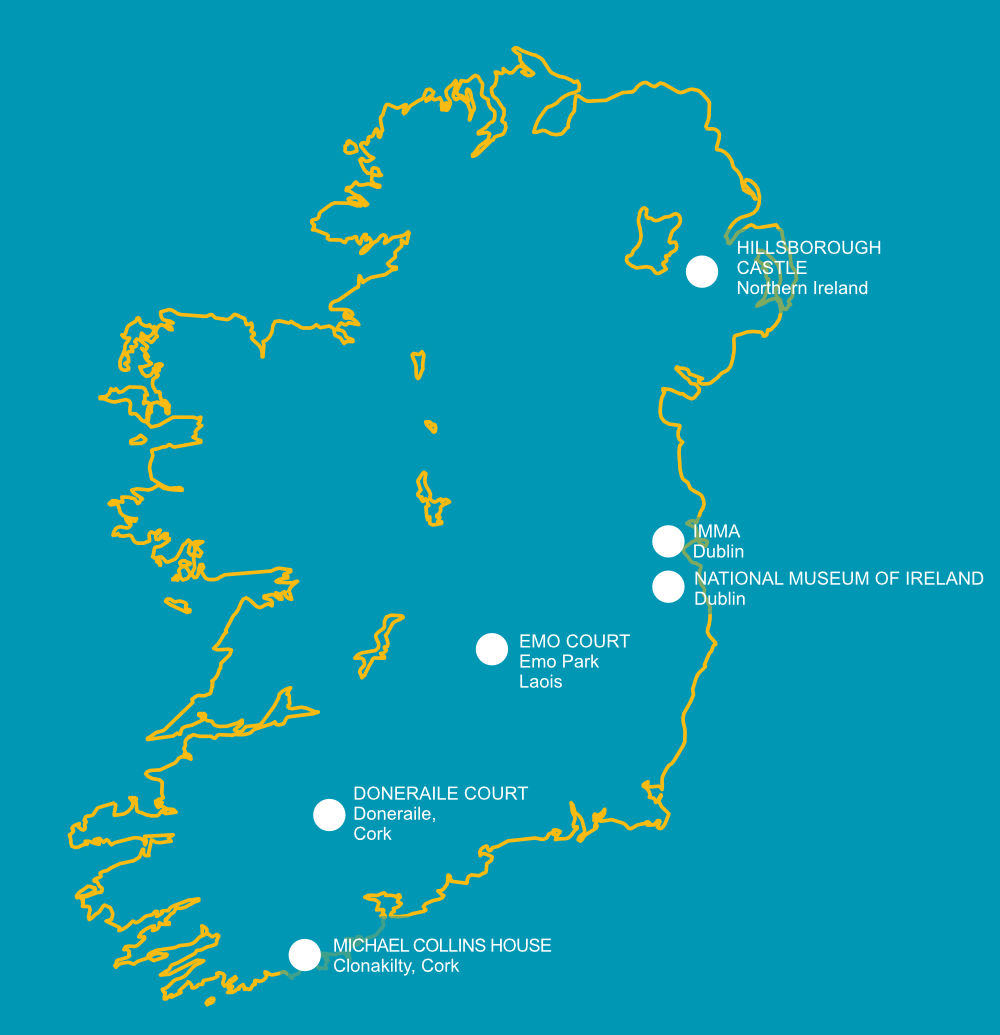 Map of Ireland