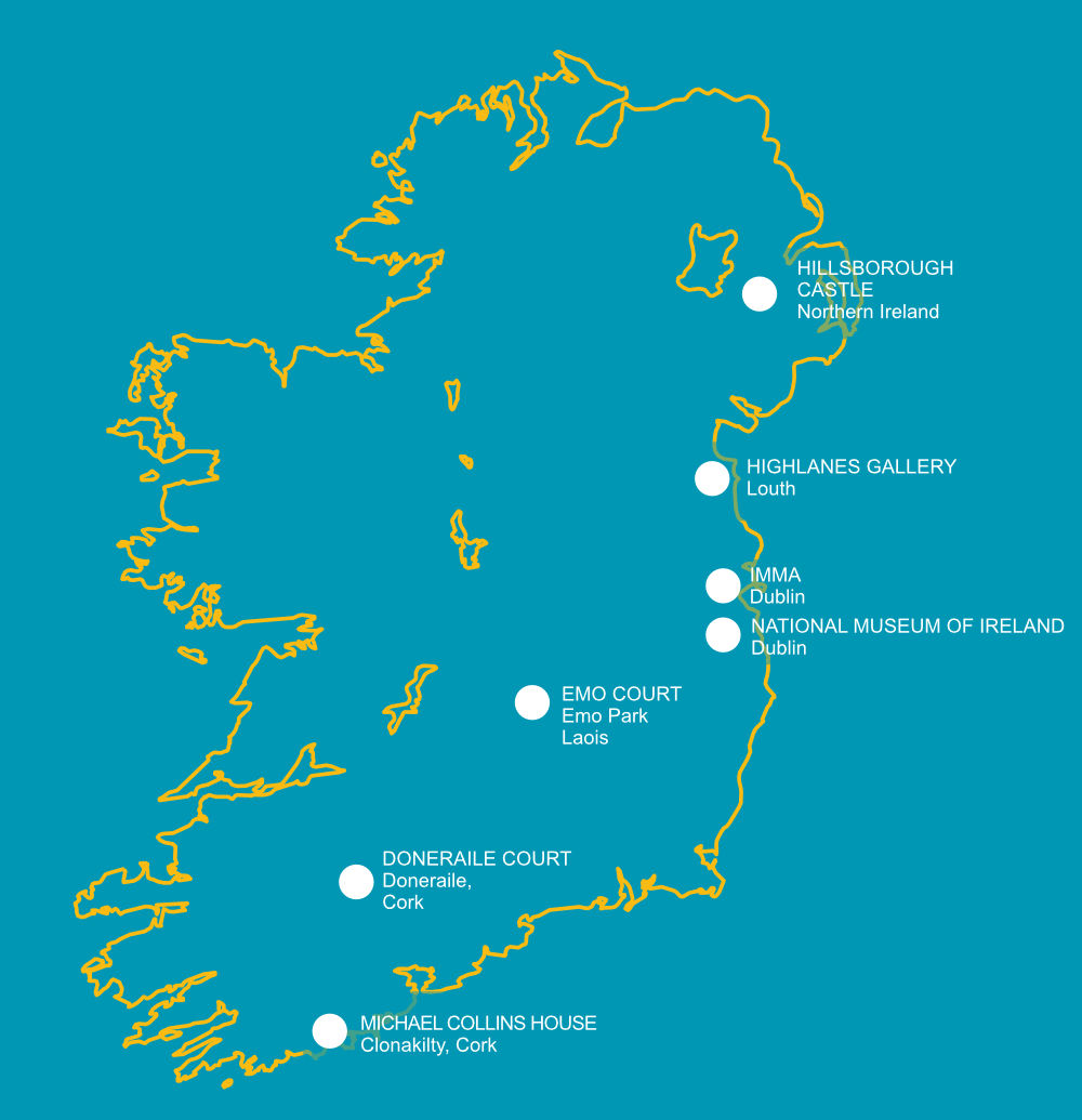 Map of Ireland