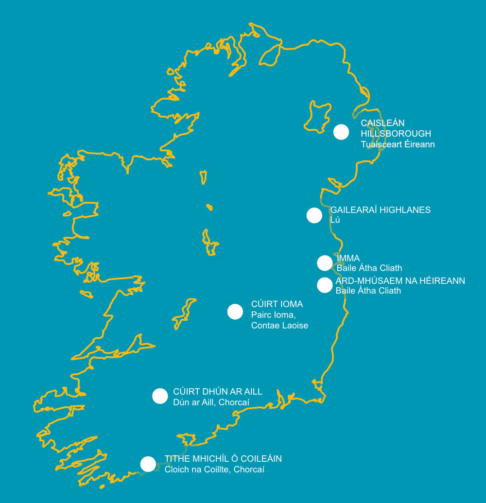 Map of Ireland