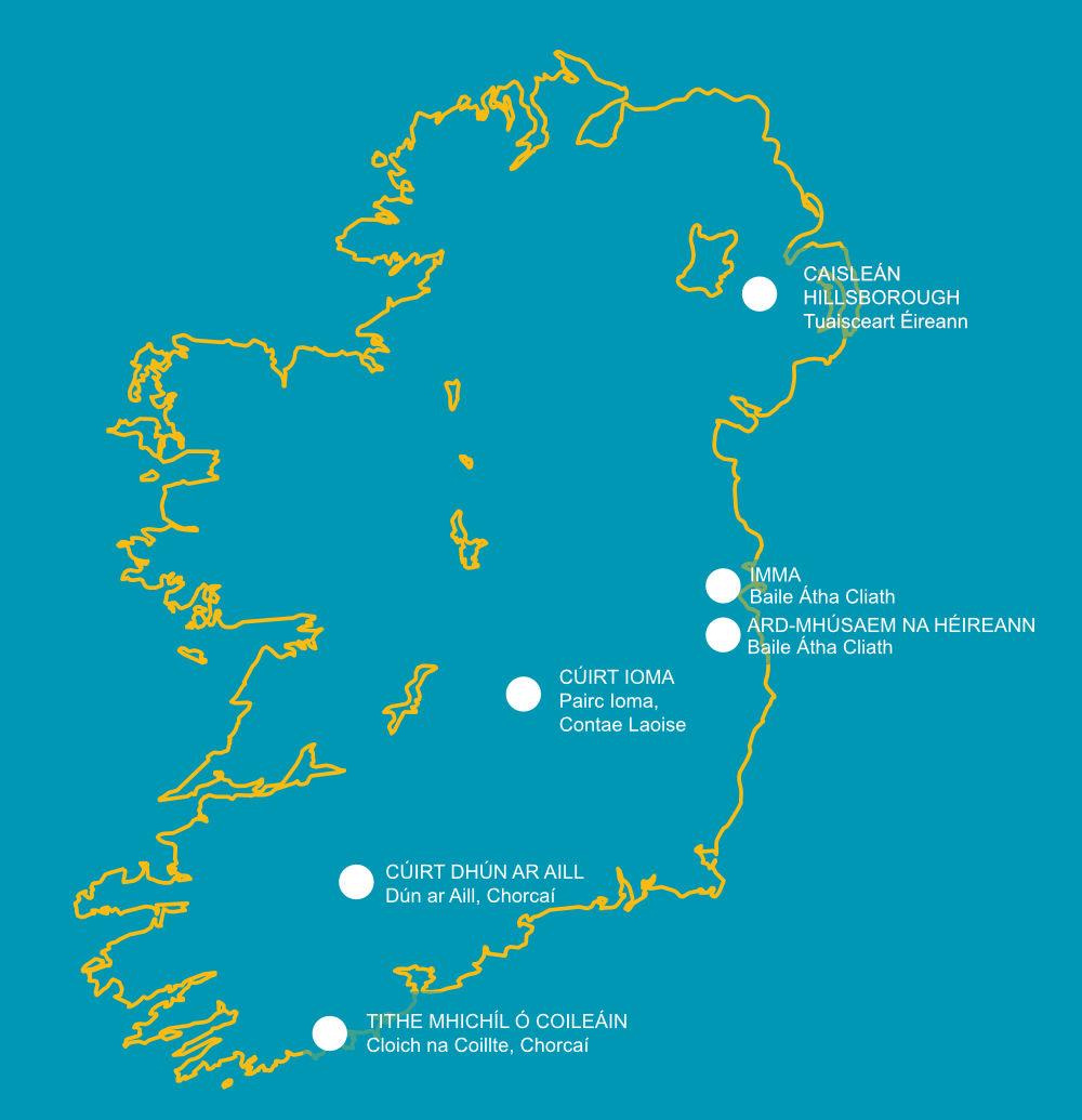 Map of Ireland