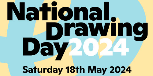 National Drawing Day 2024 Logo 500