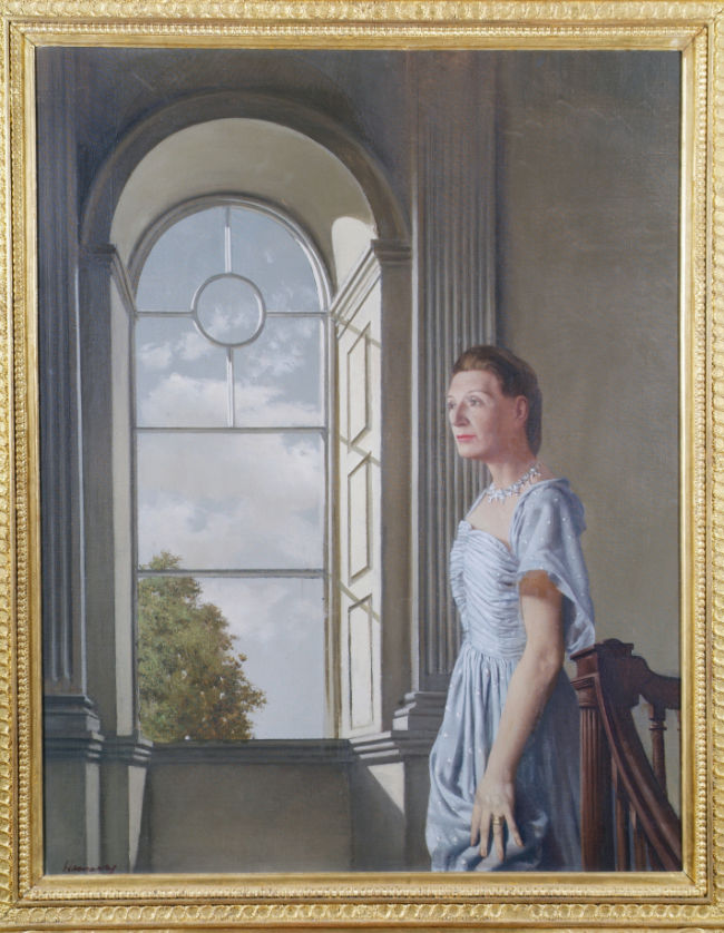  Patrick Hennessy, Portrait of Elizabeth Bowen at Bowen’s Court, 1957.