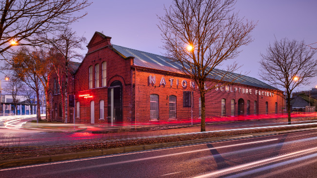 Sara Baume, installation view at National Sculpture Factory, 2020. Photo_Jed Niezgoda