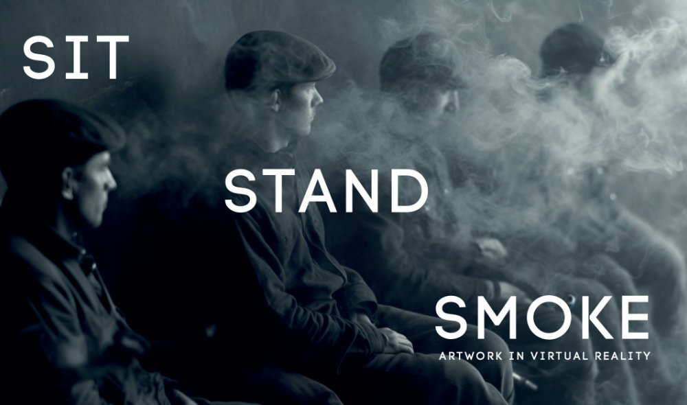 Curtin and Keating Sit Stand Smoke (Hero), 2023 © the artists
