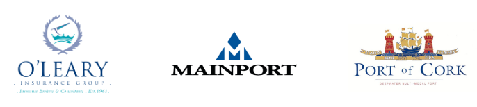 O'Leary Insurance Group logo, Mainport Logo, Port of Cork logo