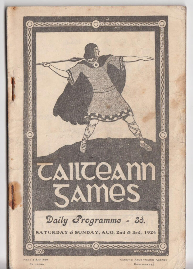 Tailteann Games Programme 1924 (open source)