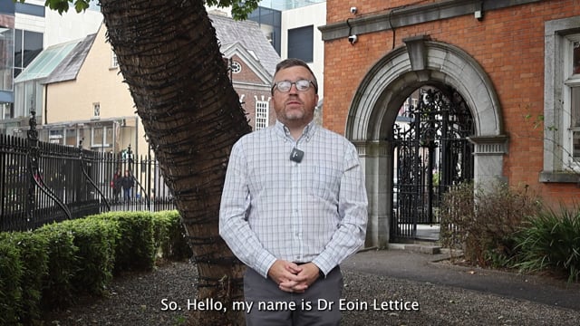 Video Thumbnail: Dr. Eoin Lettice