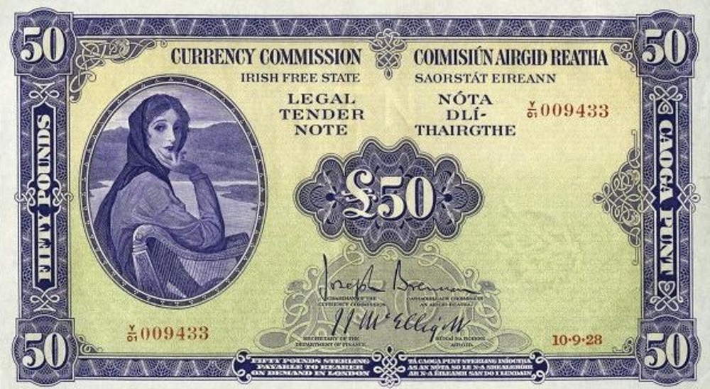 Irish Pound Note
