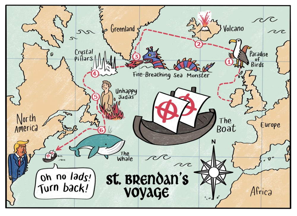 st brendan's voyage